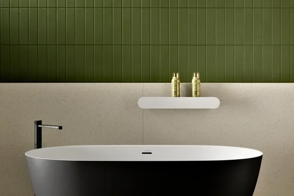 Acquabella ambiente Zero-Loft bañera nevis negra